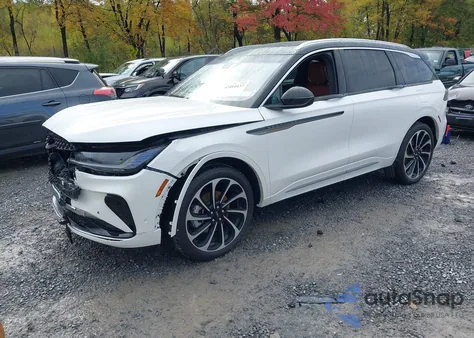 2024 Lincoln Nautilus Black Label из США, поврежденный, VIN 5LMPJ9JA7RJ803606